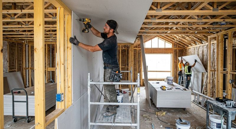 Bathroom Drywalling in Conroe, TX