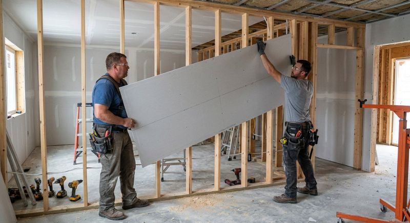 Drywall Hanging in Kansas City, KS