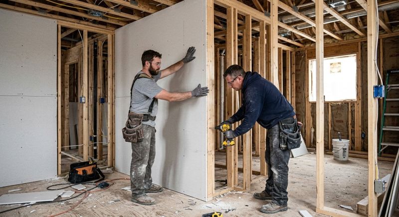 Kitchen Drywall Installation in Kansas City, KS