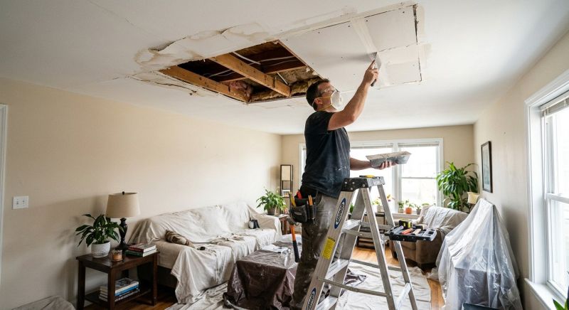 Kitchen Drywall Repair in Kansas City, KS